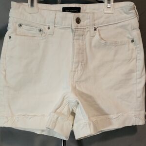 Core Assembly Women's Cream Jean Shorts